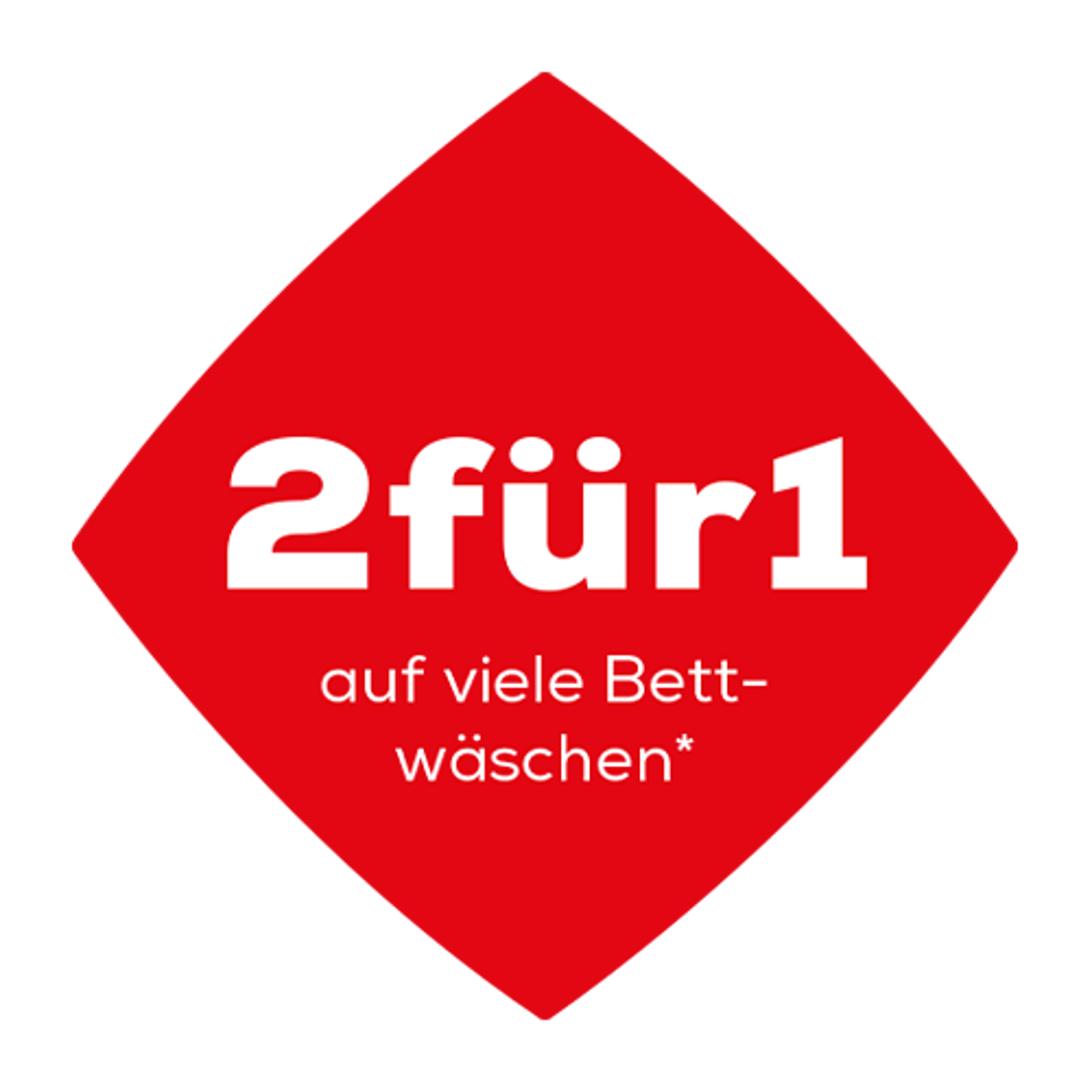 2 für 1 auf viele Bettwäschen