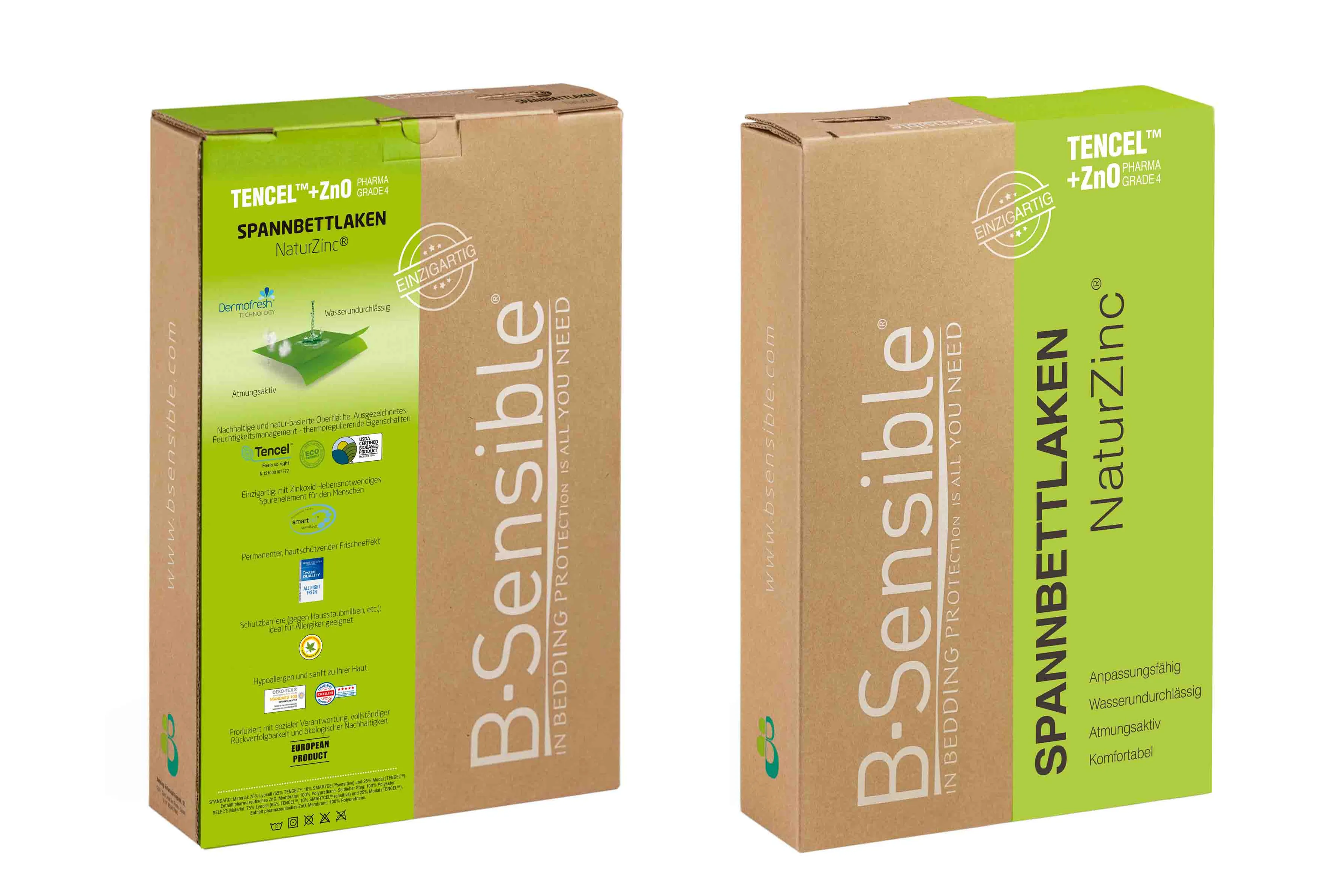 B-Sensible Wasserdichter Split-Topper Schonbezug