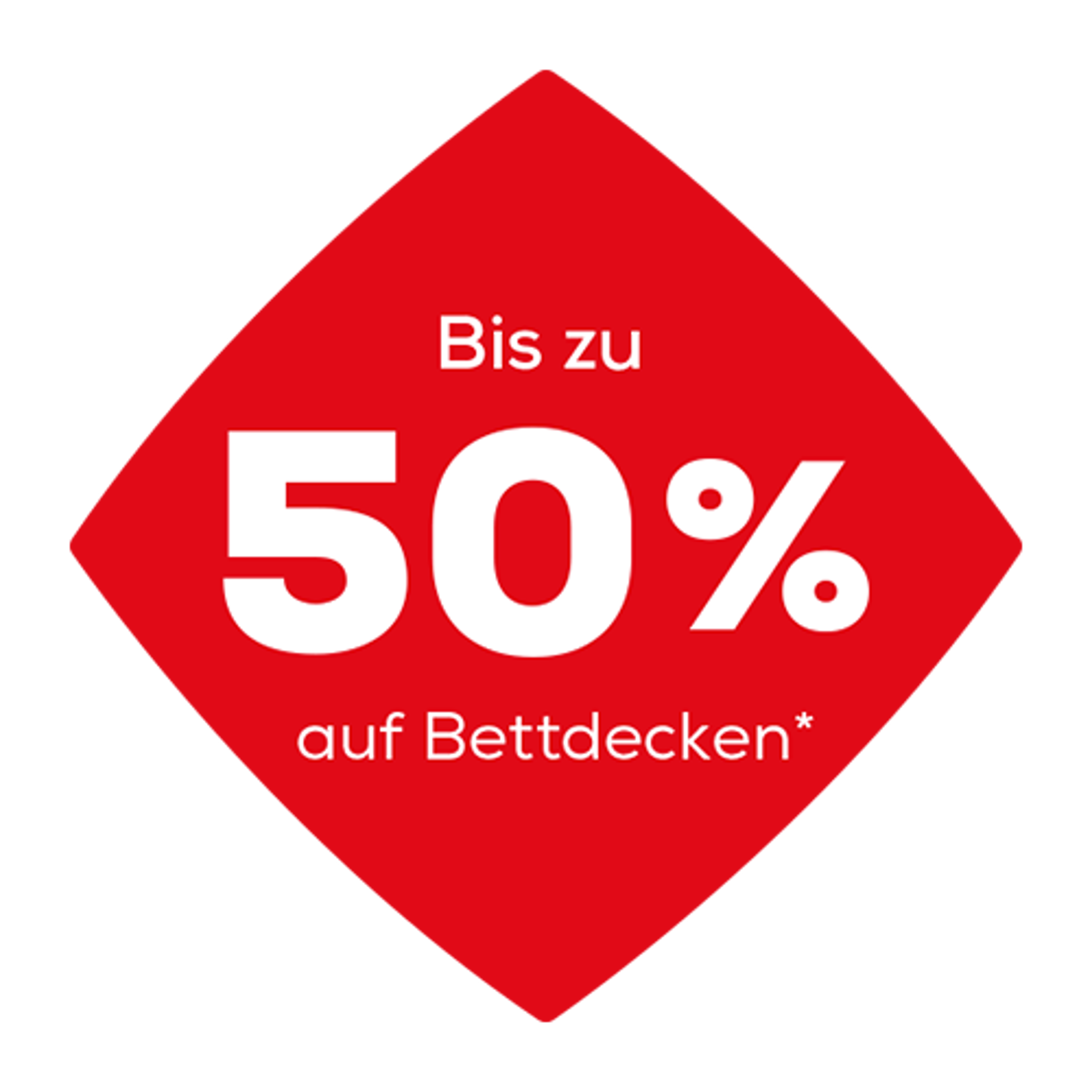 Bis zu 50% Rabatt auf Bettdecken