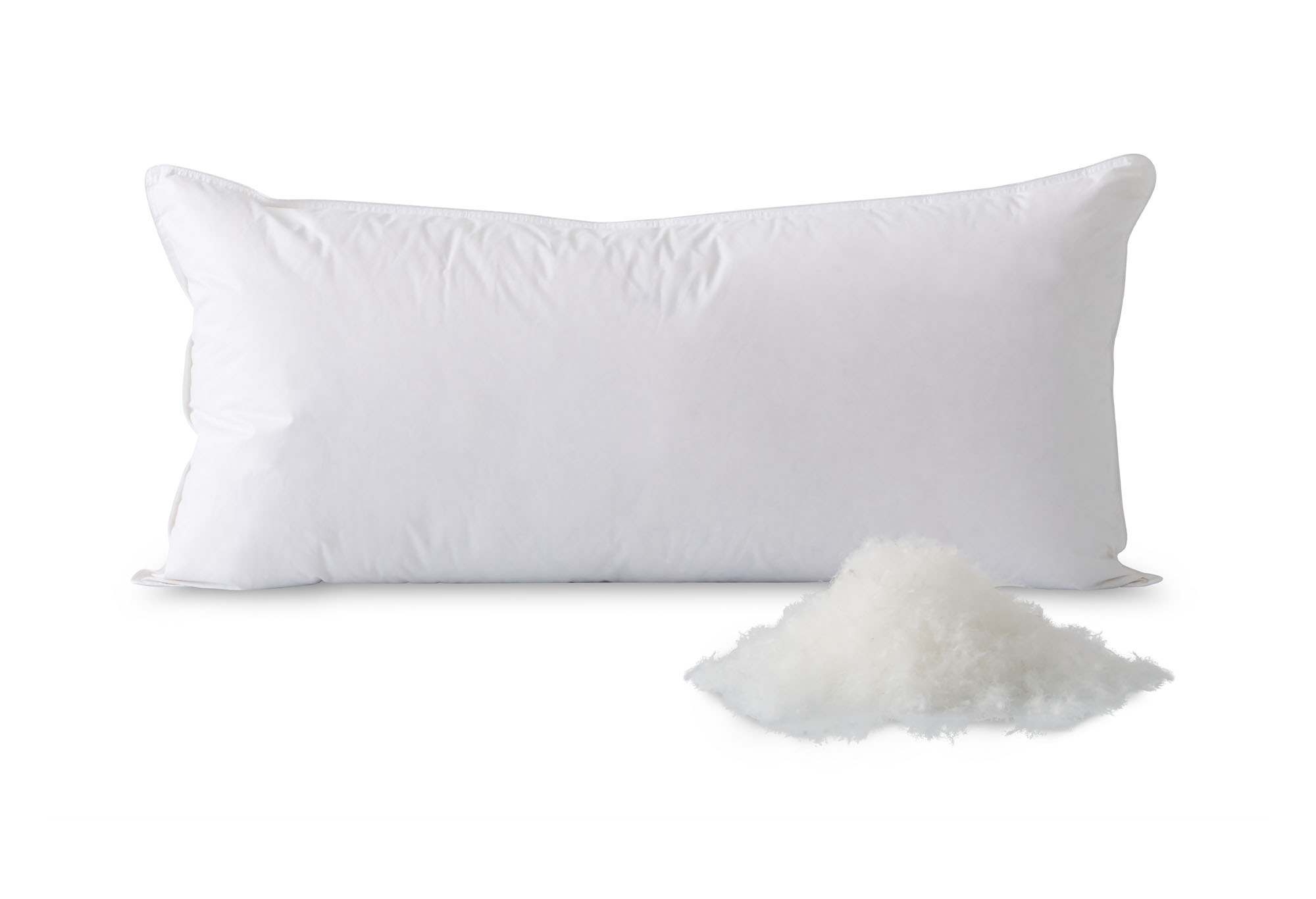 Daunen und Federn von höchster Qualität  