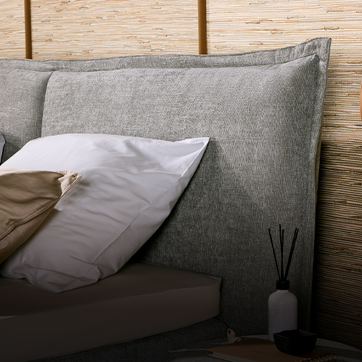 Stilvolles Kissenkopfteil