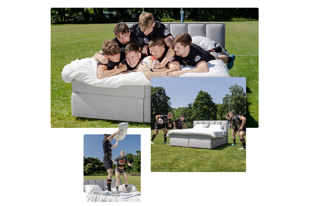 Geprüft vom Labor – und vom Rugby-Team