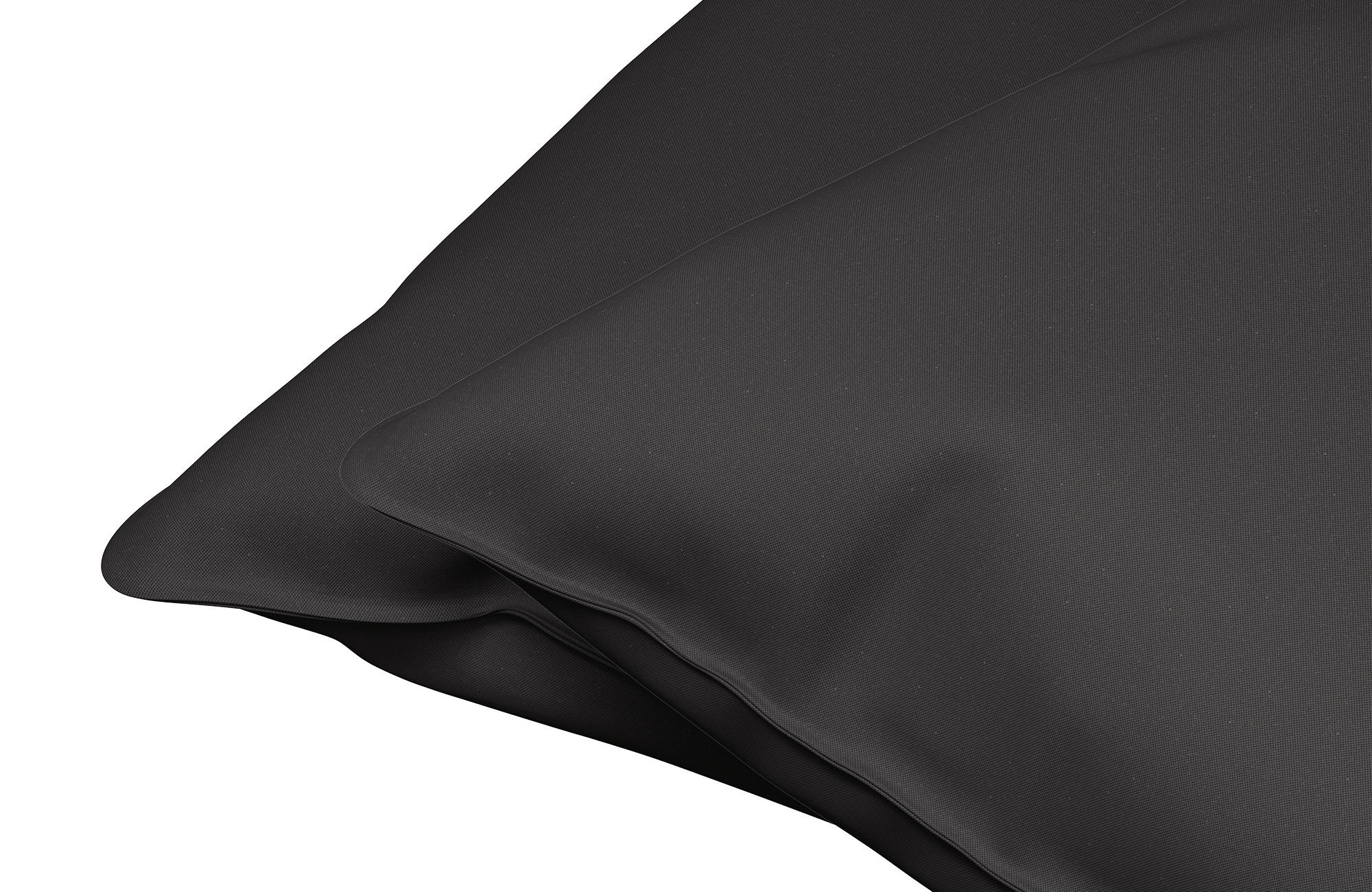 Kissenbezug Dixxius Excellent Percale Anthrazit (2er-Set)