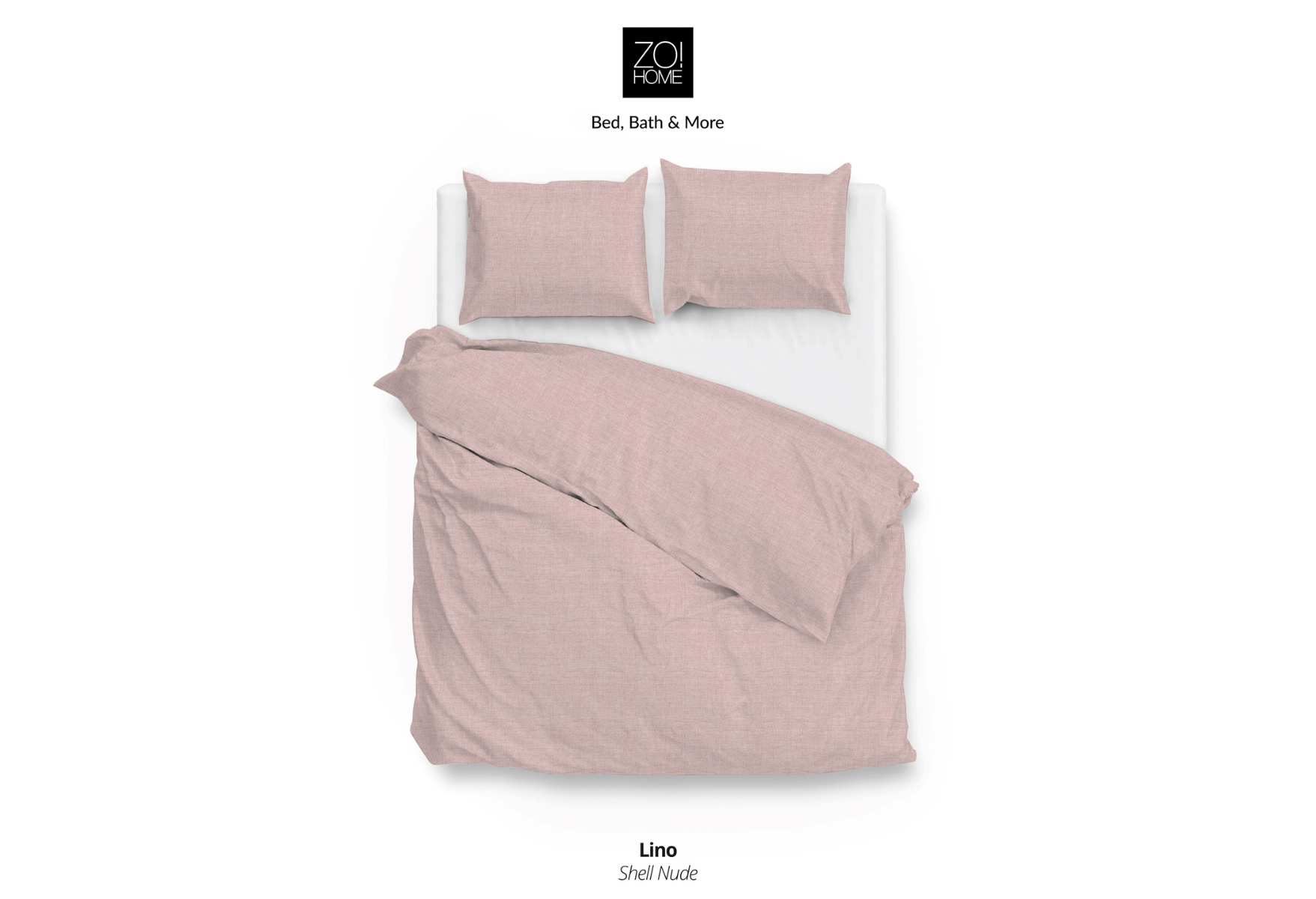 Zo!Home Lino Bettwäsche Rosa