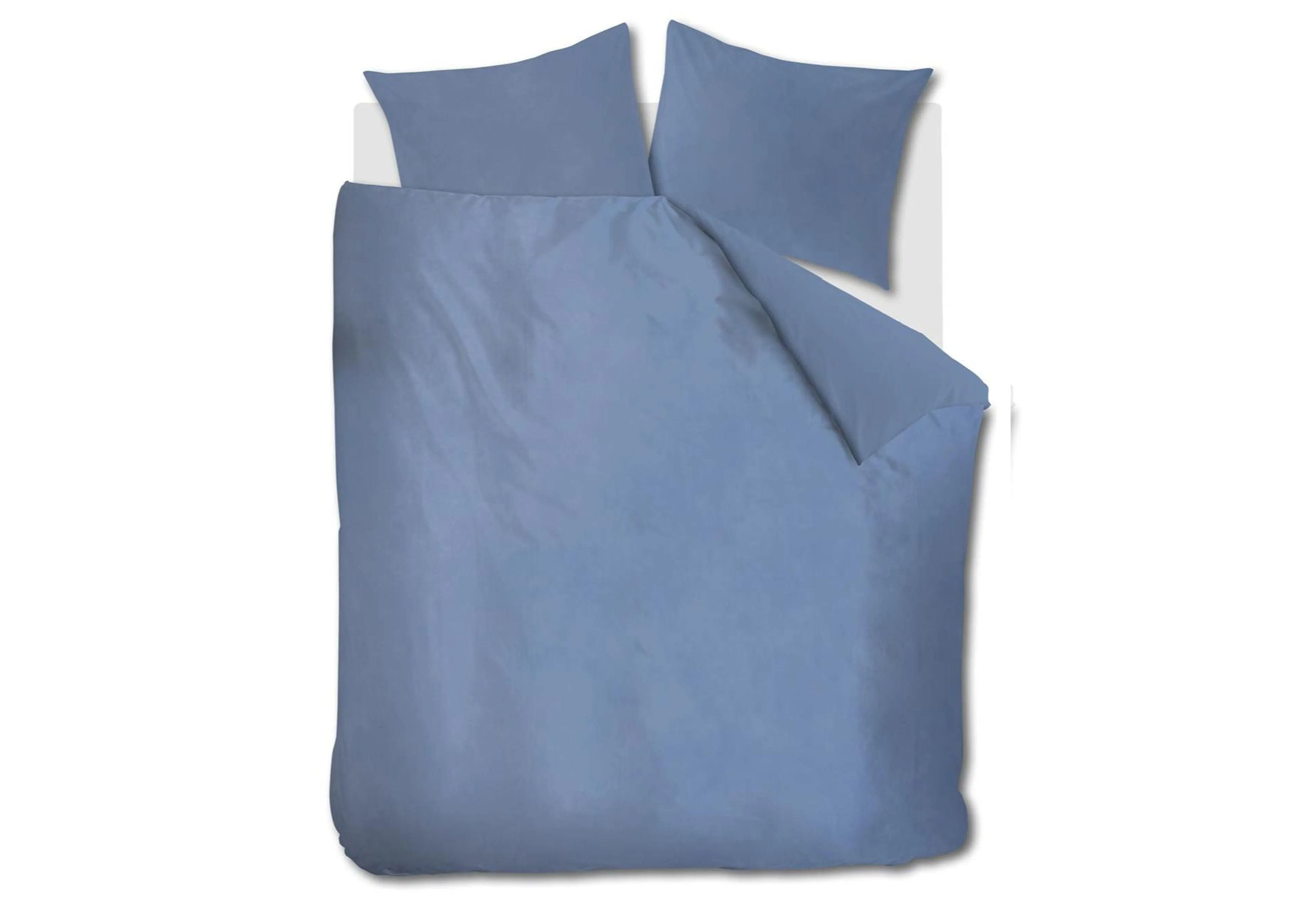 At Home by Beddinghouse Tender Bettwäsche Mittelblau