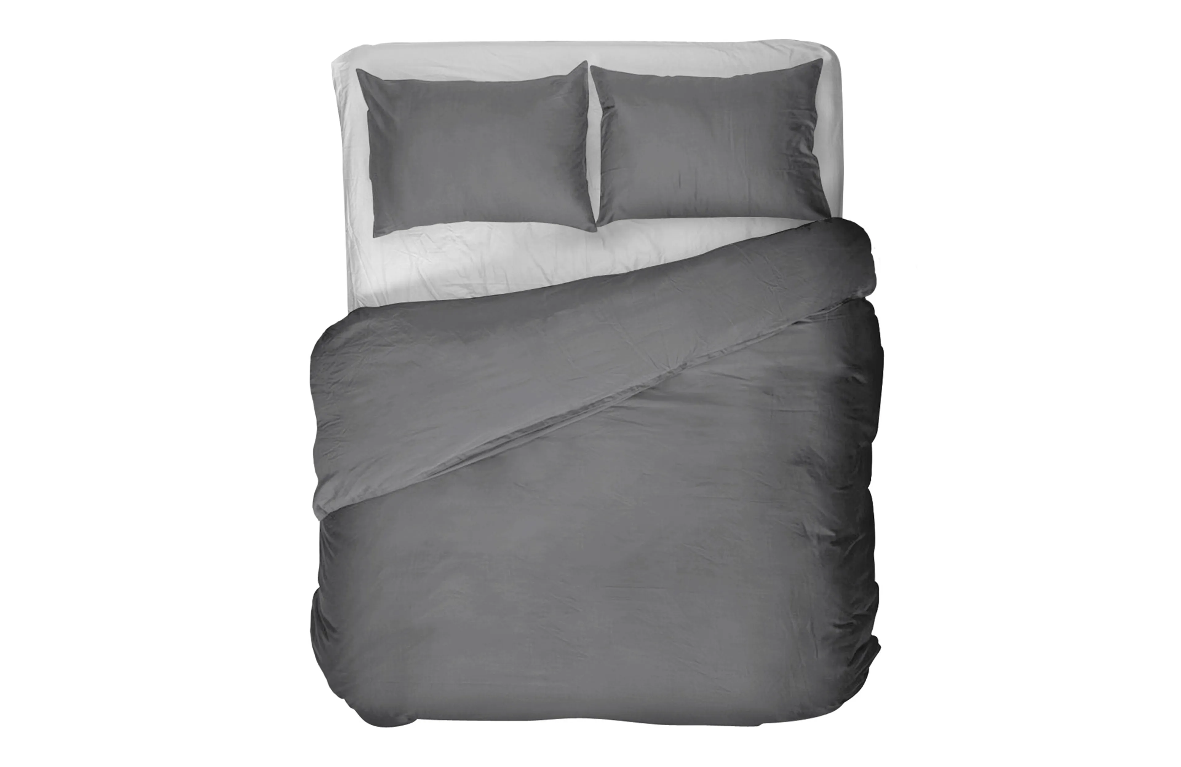 Kayori Naka Bettwäsche Anthrazit