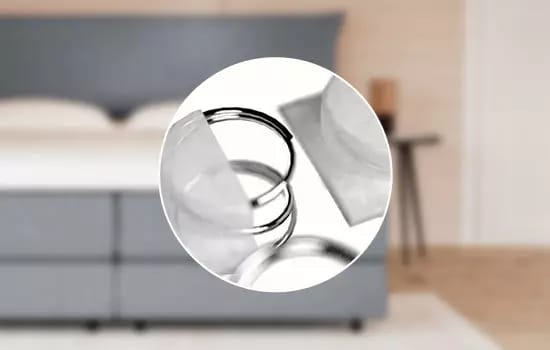 Hochwertige Tonnentaschenfederung