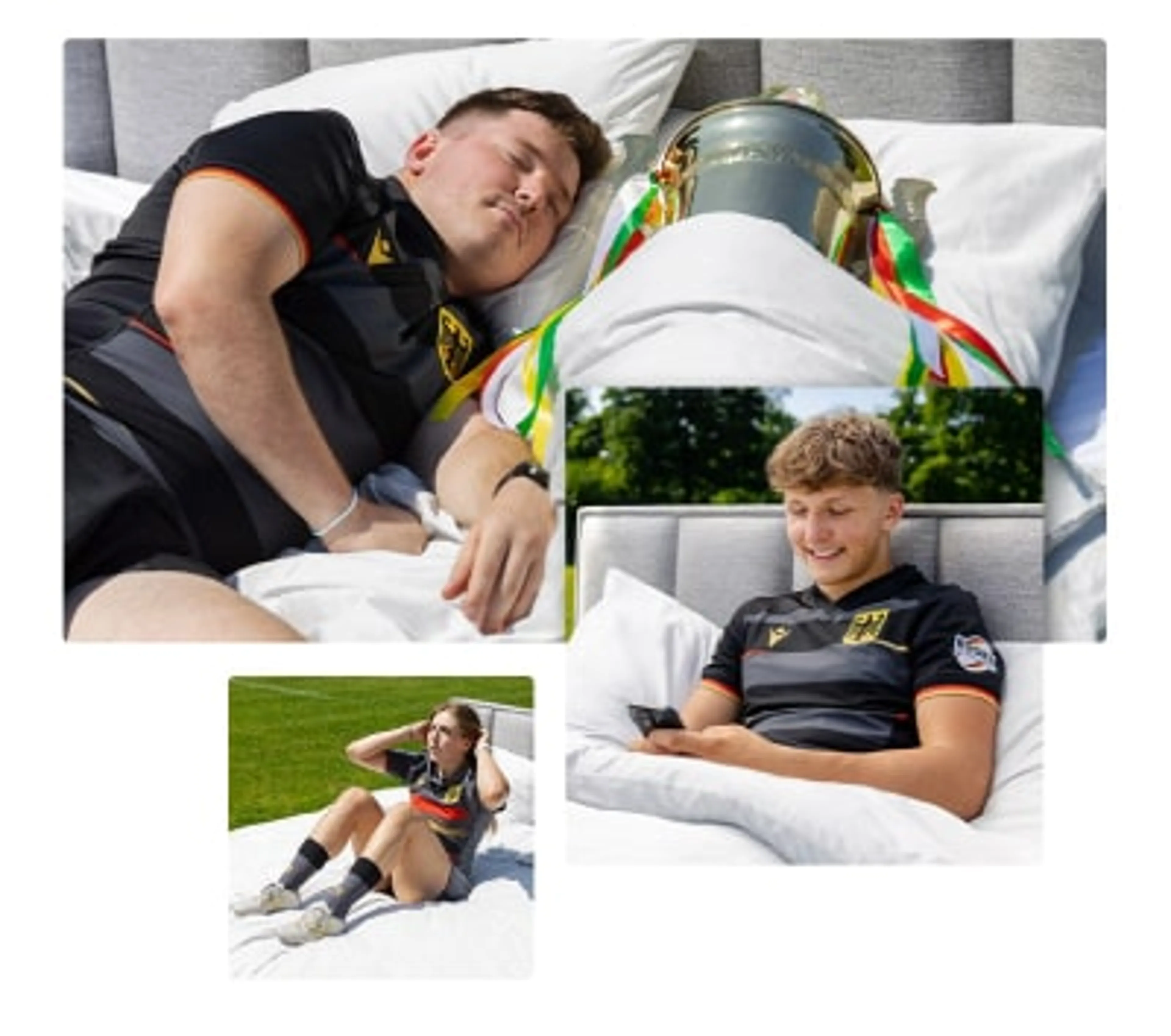 Kraft tanken beginnt im Schlaf