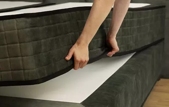 Feineinstellung des Liegekomforts