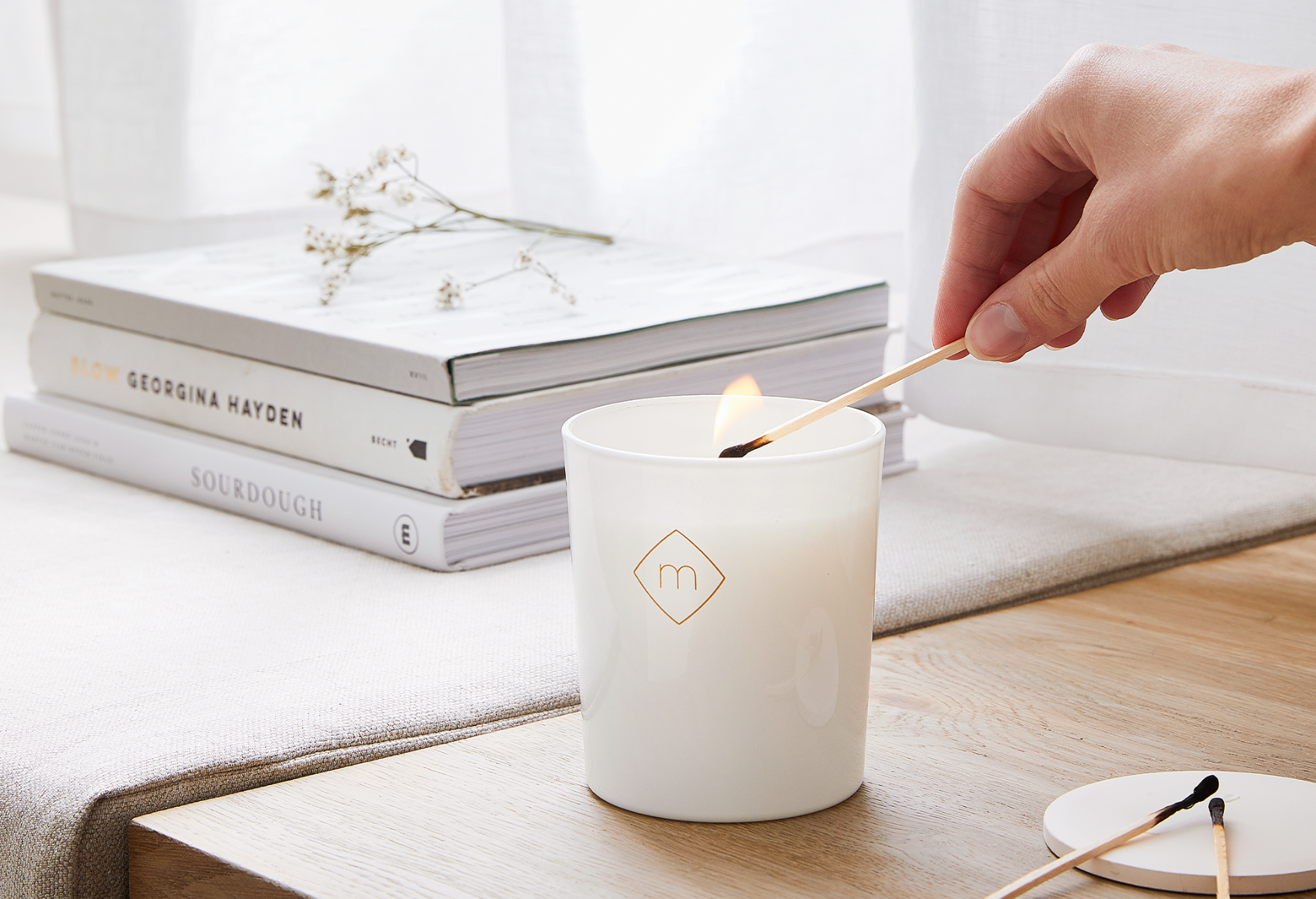 Duftkerze Moments Fresh Linen