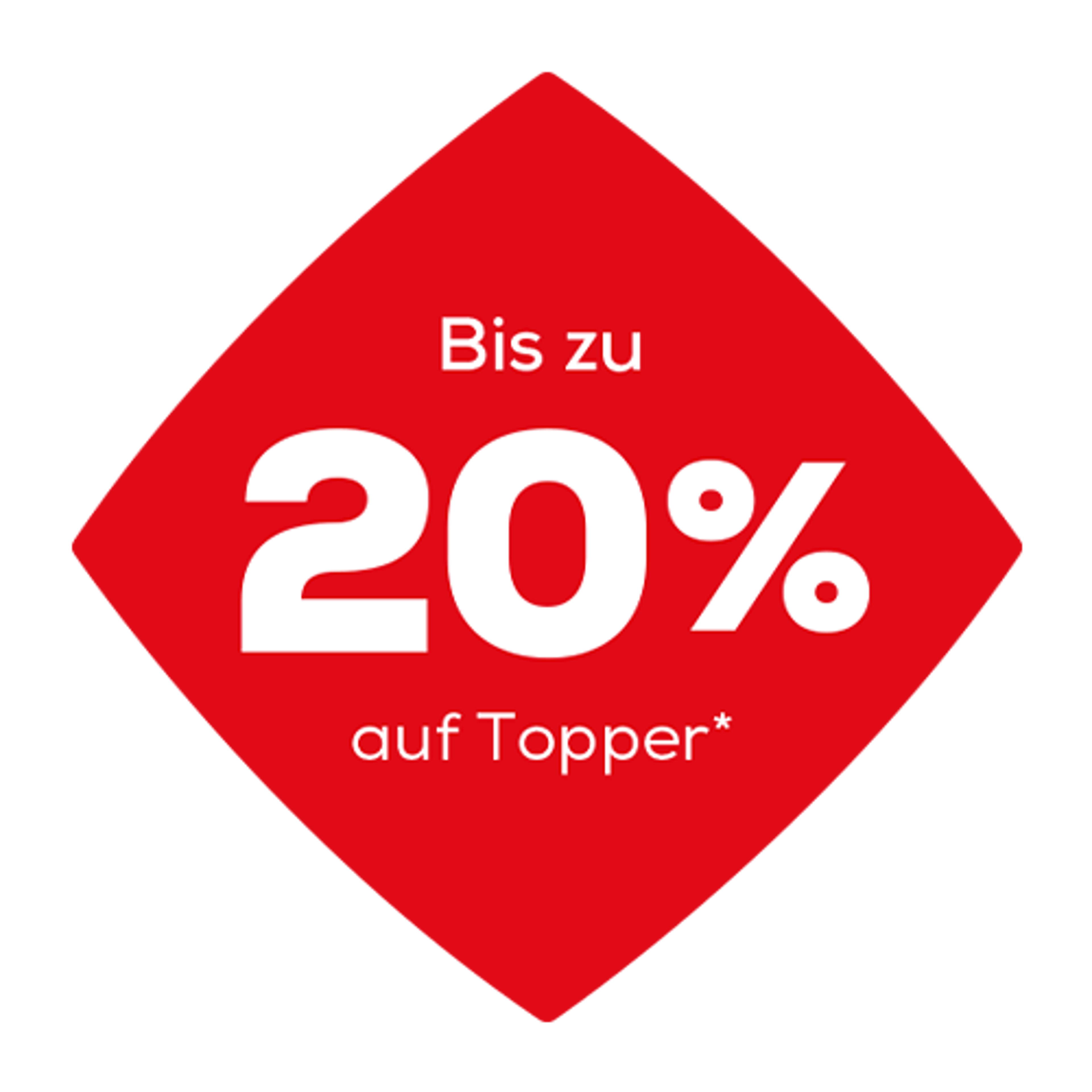 Bis zu 20% auf Topper