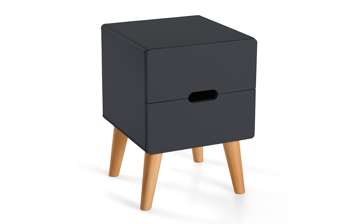 Nachttisch Dansk Steinkohle